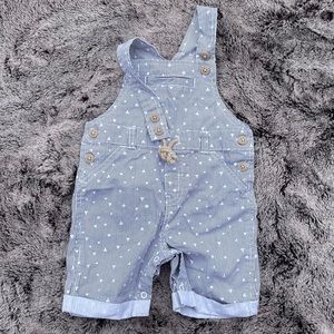 First impressions baby overalls